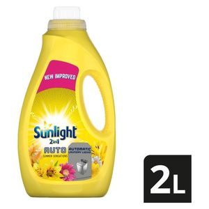 Sunlight Summer Sensations 2in1 Auto Washing Liquid Detergent 2L